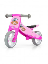 Detské multifunkčné odrážadlo bicykel Milly Mally JAKE pink Cowgirl ružová #1