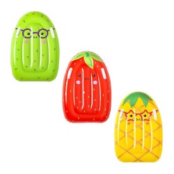 Detské nafukovacie lehátko rukoväťami  Bestway Ananas 84cm x 56cm Žltá #4