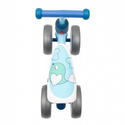 Detské odrážadlo Baby Mix Baby Bike Čierna biela football #5