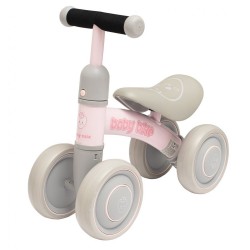 Detské odrážadlo Baby Mix Baby Bike Fruit pink ružová