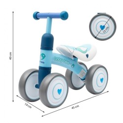 Detské odrážadlo Baby Mix Baby Bike Fruit pink ružová #2