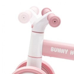 Detské odrážadlo Baby Mix Bunny Hop ružové #4