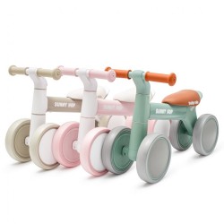 Detské odrážadlo Baby Mix Bunny Hop warm grey sivá #6