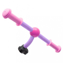 Detské odrážadlo bicykel Baby Mix TWIST ružovo-fialové #4