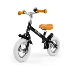 Detské odrážadlo bicykel Milly Mally Marshall Air Black Čierna