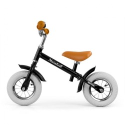 Detské odrážadlo bicykel Milly Mally Marshall Air Black Čierna #1