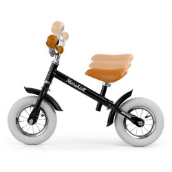 Detské odrážadlo bicykel Milly Mally Marshall Air Black Čierna #2