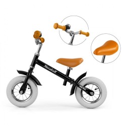 Detské odrážadlo bicykel Milly Mally Marshall Air Black Čierna #3