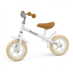 Detské odrážadlo bicykel Milly Mally Marshall White biela
