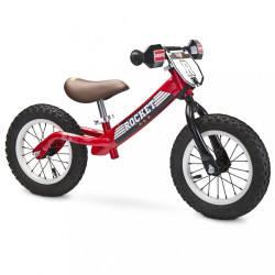 Detské odrážadlo bicykel Toyz Rocket red Červená