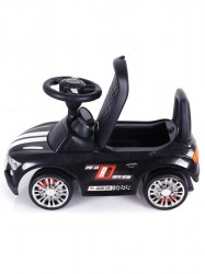Detské odrážadlo Milly Mally Racer black Čierna #1