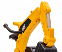 Detské odrážadlo rýpadlo so zvukom CAT Excavator Milly Mally žlté #9