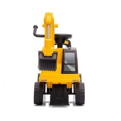 Detské odrážadlo rýpadlo so zvukom CAT Excavator Milly Mally žlté #1