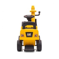 Detské odrážadlo rýpadlo so zvukom CAT Excavator Milly Mally žlté #3