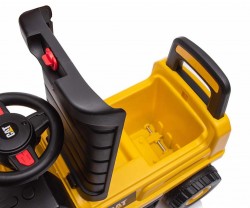 Detské odrážadlo rýpadlo so zvukom CAT Excavator Milly Mally žlté #4