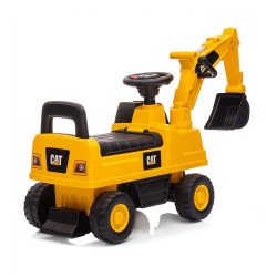 Detské odrážadlo rýpadlo so zvukom CAT Excavator Milly Mally žlté #6