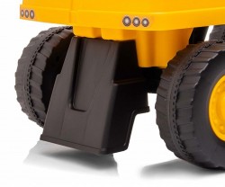 Detské odrážadlo rýpadlo so zvukom CAT Excavator Milly Mally žlté #7