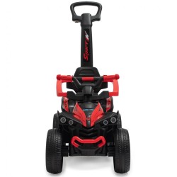 Detské odrážadlo s vodiacou tyčou Baby Mix Mega červené #1