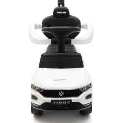 Detské odrážadlo s vodiacou tyčou Baby Mix VOLKSWAGEN T-ROC biele #2