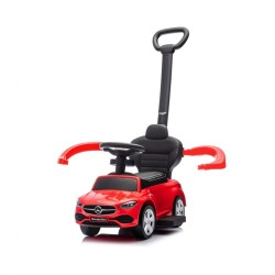 Detské odrážadlo s vodiacou tyčou MERCEDES C-Class Deluxe Milly Mally Red Červená #1