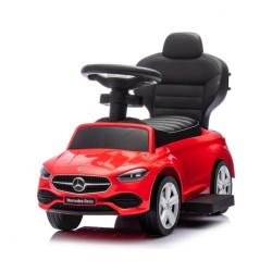 Detské odrážadlo s vodiacou tyčou MERCEDES C-Class Deluxe Milly Mally Red Červená #2