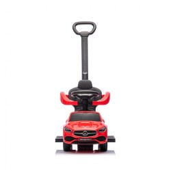Detské odrážadlo s vodiacou tyčou MERCEDES C-Class Deluxe Milly Mally Red Červená #3