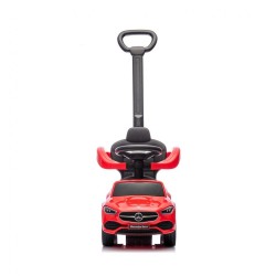 Detské odrážadlo s vodiacou tyčou MERCEDES C-Class Deluxe Milly Mally Red Červená #4