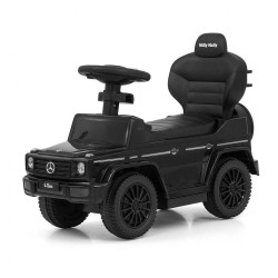Detské odrážadlo s vodiacou tyčou MERCEDES G350d Milly Mally čierne #3