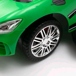 Detské odrážadlo so zvukom a vodiacou tyčou Baby Mix RACER červené #7