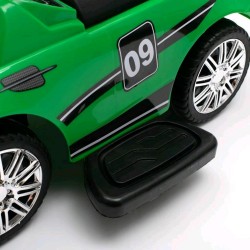 Detské odrážadlo so zvukom a vodiacou tyčou Baby Mix RACER červené #8