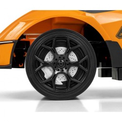 Detské odrážadlo so zvukom a vodiacou tyčou Milly Mally LAMBORGHINI ESSENZA SC V12 oranžové #4