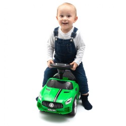 Detské odrážadlo so zvukom Baby Mix RACER zelené #8