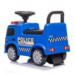 Detské odrážadlo so zvukom Mercedes Baby Mix POLICE modré #3