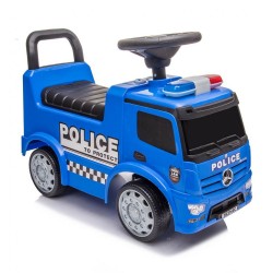 Detské odrážadlo so zvukom Mercedes Baby Mix POLICE modré #5