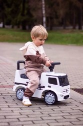 Detské odrážadlo so zvukom Mercedes Milly Mally ANTOS biele #8