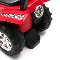 Detské odrážadlo so zvukom Štvorkolka Baby Mix sivá #5