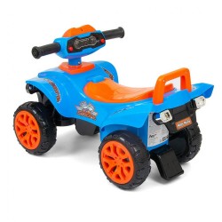 Detské odrážadlo so zvukom Štvorkolka Milly Mally Monster Blue tyrkysová #3