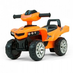 Detské odrážadlo so zvukom Štvorkolka Milly Mally Monster Orange oranžová