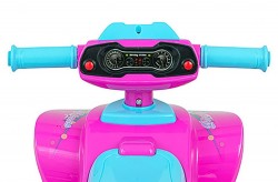 Detské odrážadlo so zvukom Štvorkolka Milly Mally Monster Pink ružová #1