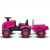 Dětské odrážedlo traktor s vlečkou a náradim Baby Mix Benny ružový #1