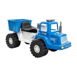 Detské policajné odrážadlo BAYO POLICE 70 cm modré #2