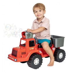 Detské policajné odrážadlo s bublifukom BAYO 70 cm modrá #3