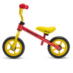 Detský balančný bicykel Baby Mix Traveller červený #1