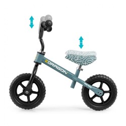 Detský balančný bicykel Milly Mally Dragon denim modrá #1
