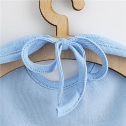 Detský froté podbradník New Baby Comfortably blue modrá #1