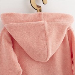 Detský froté župan New Baby Comfortably pink ružová #1