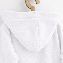 Detský froté župan New Baby white biela #1
