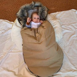 Detsky fusak NEW BABY bežový #4