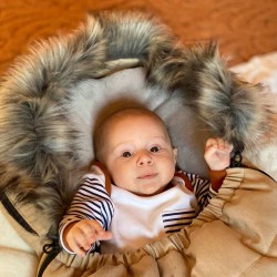 Detsky fusak NEW BABY tmavo sivý #3