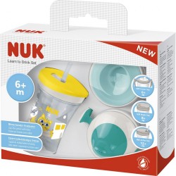 Detský hrnček NUK LEARN TO DRINK SET uni podľa obrázku #1